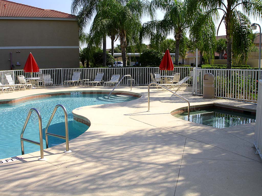Cypress Trace Condos Community Pool and Hot Tub